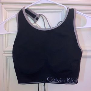 Calvin Klein halter sports bra